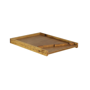 Hoover Hives Wax Coated 10 Frame Solid Bottom Board With Entrance Reducer