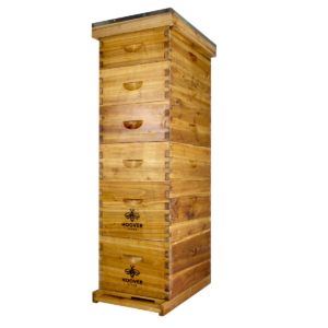 Hoover Hives Wax Coated 8 Frame Beehive With 2 Deep Bee Boxes & 4 Medium Bee Boxes